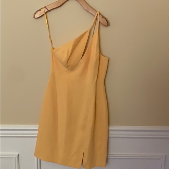 bcbg strappy cutout mini dress